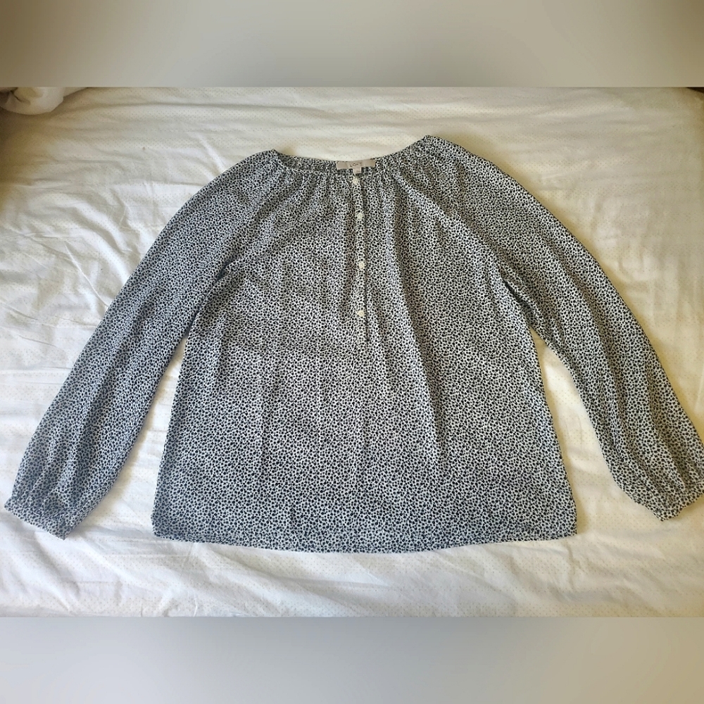 Long-sleeve LOFT Blouse